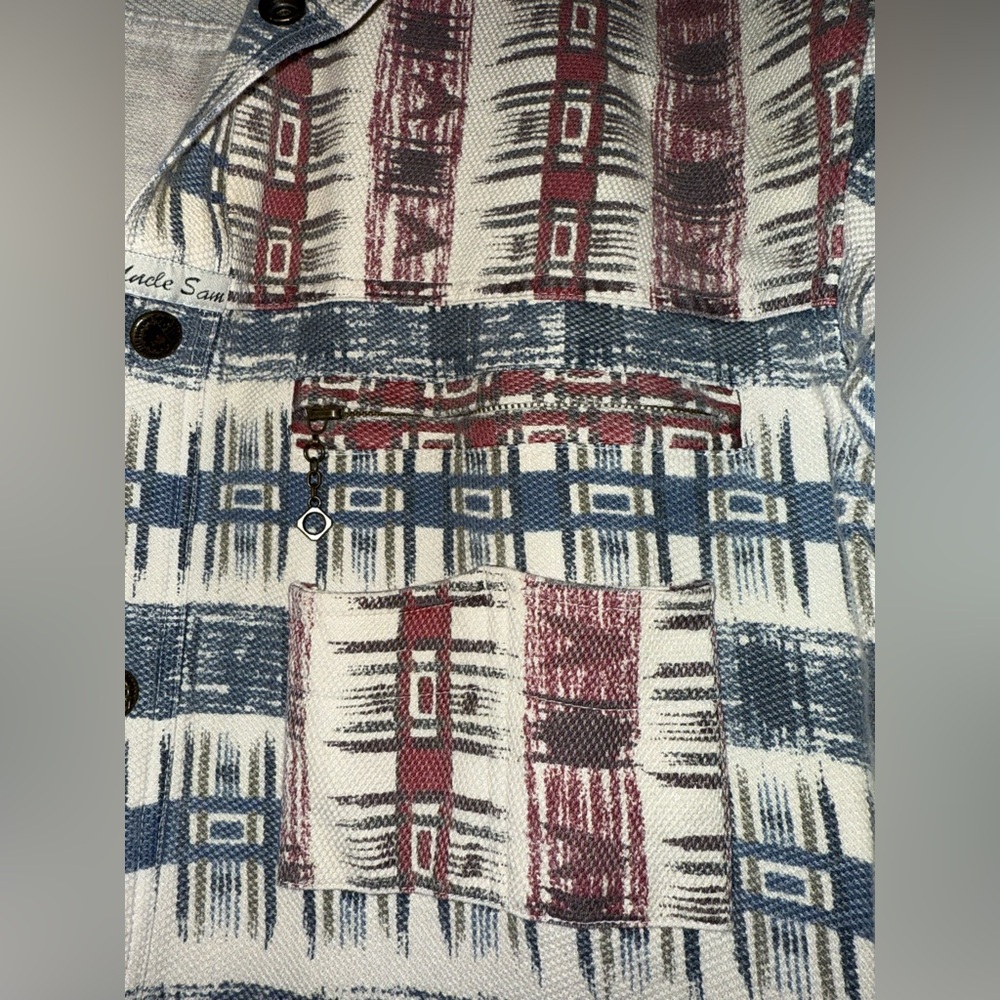 Rugged Point Authentic Vintage Patterned Jacket 1… - image 4